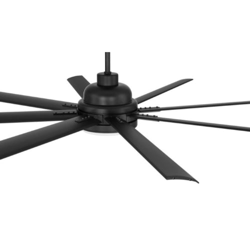 VENTILADOR LED DE TECHO NEGRO WIFI DC 65" 20W 120V 3000K
