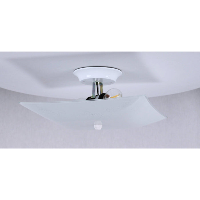 LAMP. TECHO BLANCO 2L E27 60W
