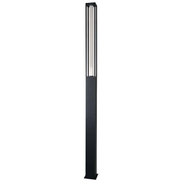 LAMP. LED EXT. DE POSTE NEGRO 25W 100-240V 3000K