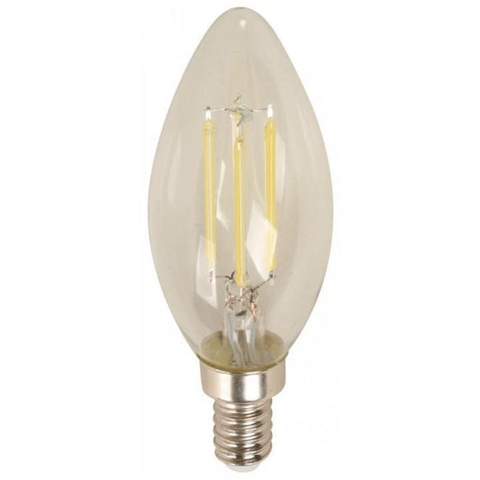 BOMBILLO LED FILAMENTO TORPEDO E12 4W 100-240V 6500K