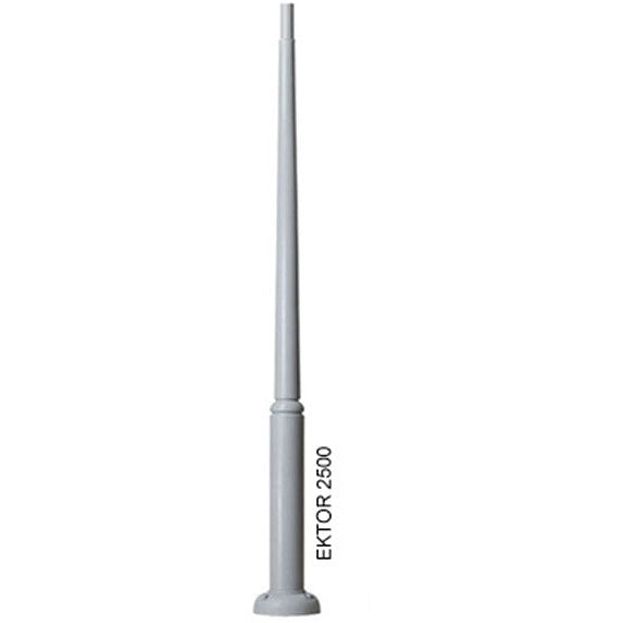 LAMP. EXT. POSTE EKTOR 2500 GRIS FUMAGALLI