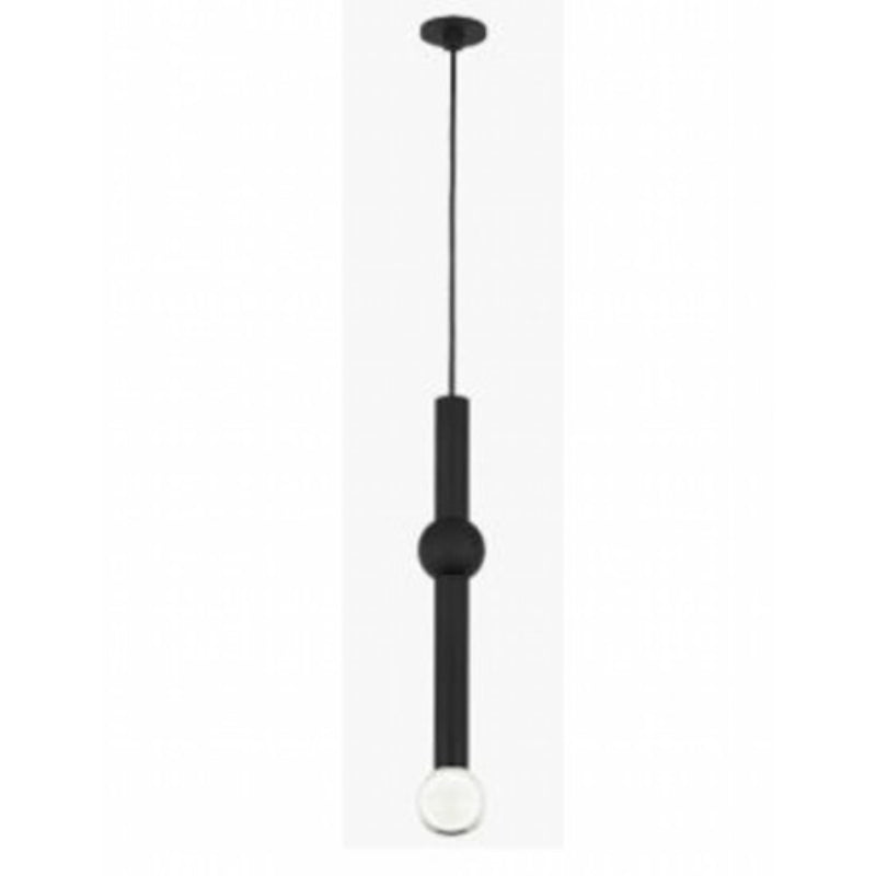 LAMP. LED COLGANTE NEGRO 5W 100-240V 3000K