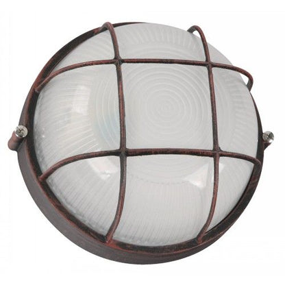LAMP. EXT. PARED OXIDO 1L E27 60W