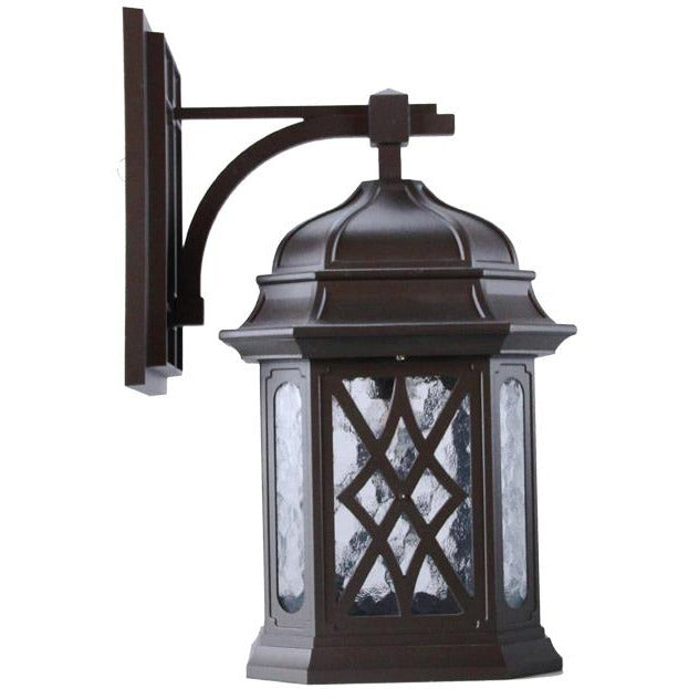 LAMP. EXT. PARED CHOCOLATE 1L E27 60W
