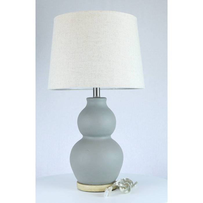 LAMP. MESA GRIS 1L E27 100W