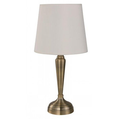 LAMP. MESA BRONCE ANTIGUO 1L E27 60W