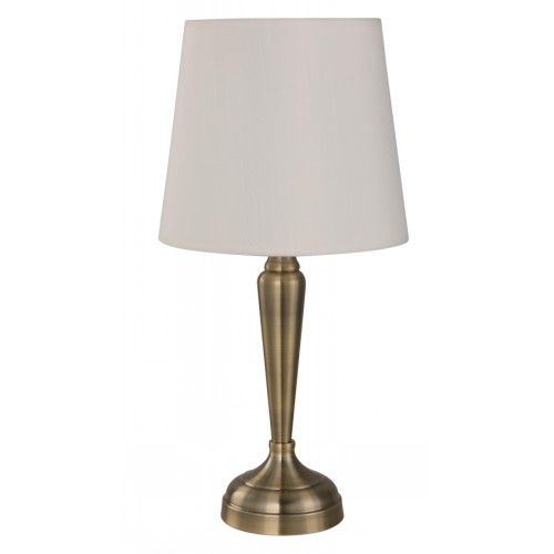 LAMP. MESA BRONCE ANTIGUO 1L E27 60W