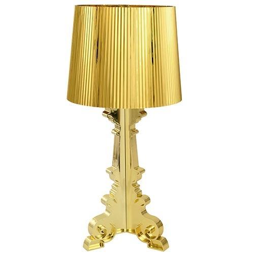 Lámpara Mesa Dorado 1L E27 60W