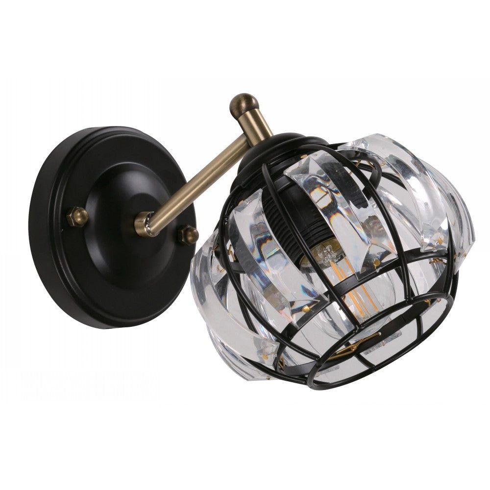 LAMP. PARED NEGRO 1L E27 40W