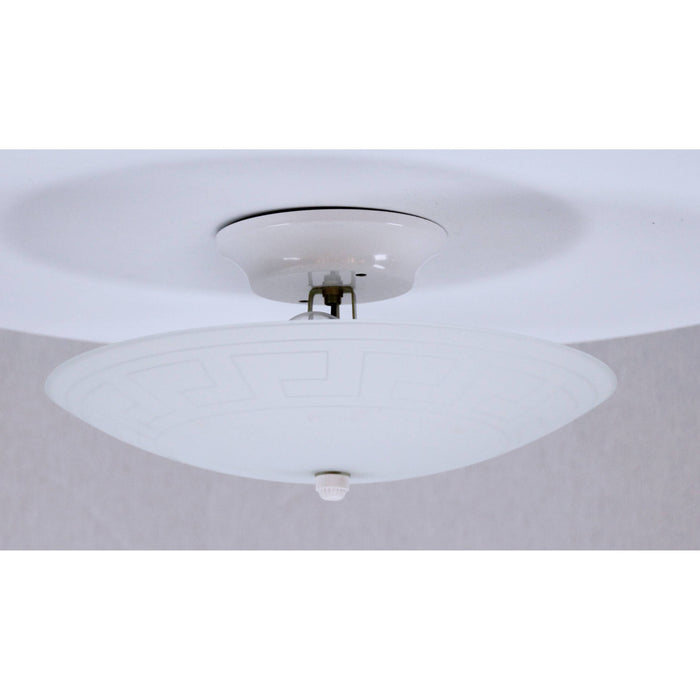 LAMP. TECHO BLANCO 2L E27 60W