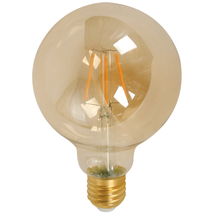 BOMBILLO LED FILAMENTO G95 E27 4W 85-265V 2200K