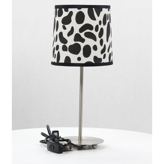 LAMP. MESA NIQUEL SATINADO 1L E27 40W