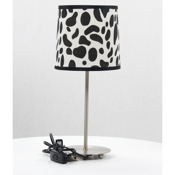 LAMP. MESA NIQUEL SATINADO 1L E27 40W