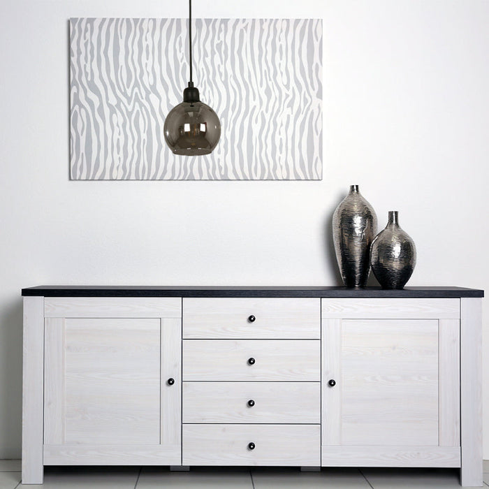LAMP. COLGANTE NEGRO 1L E27 40W