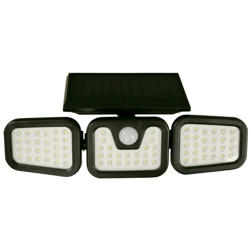 LAMP. LED EXT. REFLECTOR SOLAR NEGRO 3.5W 7.4V 3000K