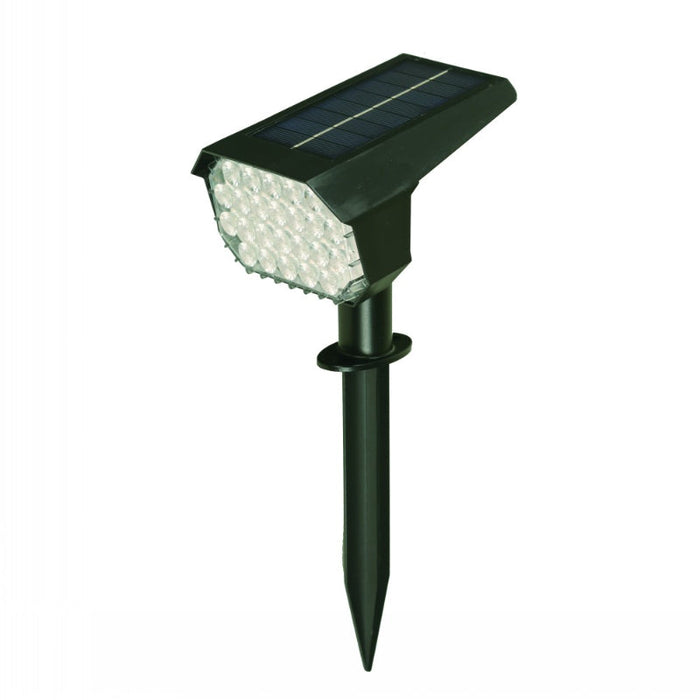 LÁMPARA LED SOLAR ESTACA REFLECTORA