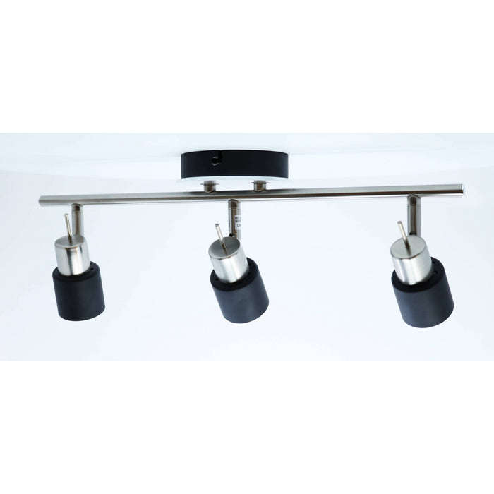 LAMP.TECHO NIQUEL SATINADO 3L GZ10 50W N/B