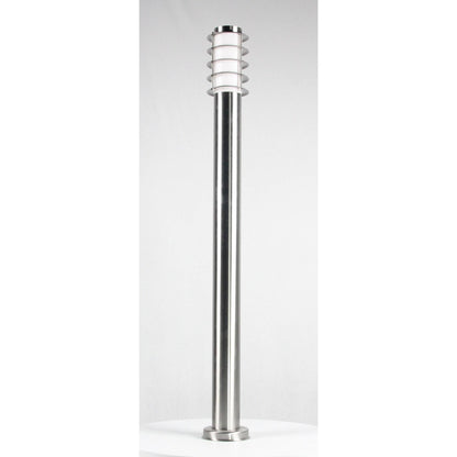 LAMP. EXT. PISO PLATEADO 1L E27 60W