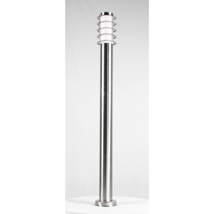 LAMP. EXT. PISO PLATEADO 1L E27 60W