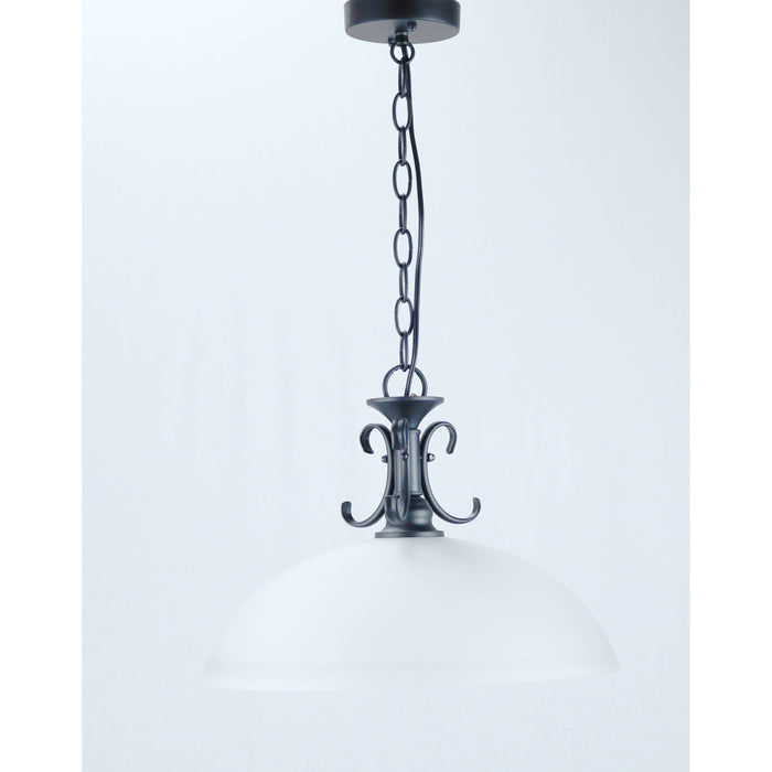 LAMP. COLGANTE NEGRO 1L E27 60W