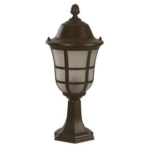 LAMP. EXT. MURO CHOCOLATE 1L E27 100W