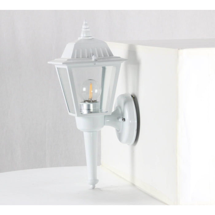 LAMP. EXT. PARED BLANCO 1L E27 60W