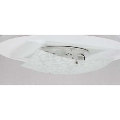 LAMP. TECHO NIQUEL SATINADO 1L E27 60W