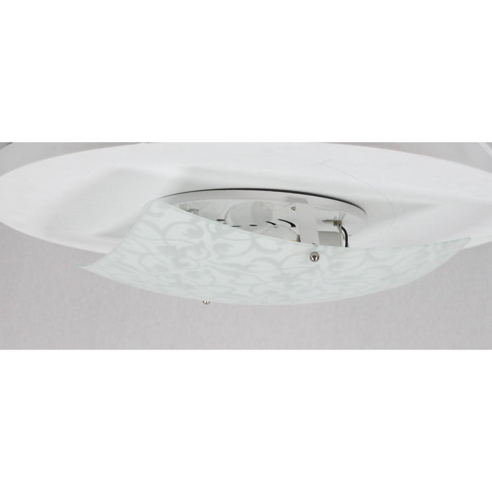 LAMP. TECHO NIQUEL SATINADO 1L E27 60W