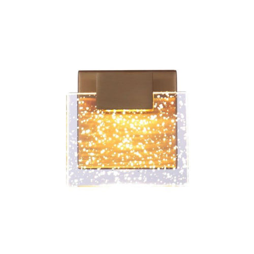 LAMP. LED EXT. PARED ALAMERE BRONCE SATIN 1L 7W 3000K ATENUABLE