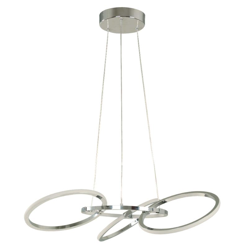 LAMP. LED TECHO CROMADO 30W 100-240V 3000K