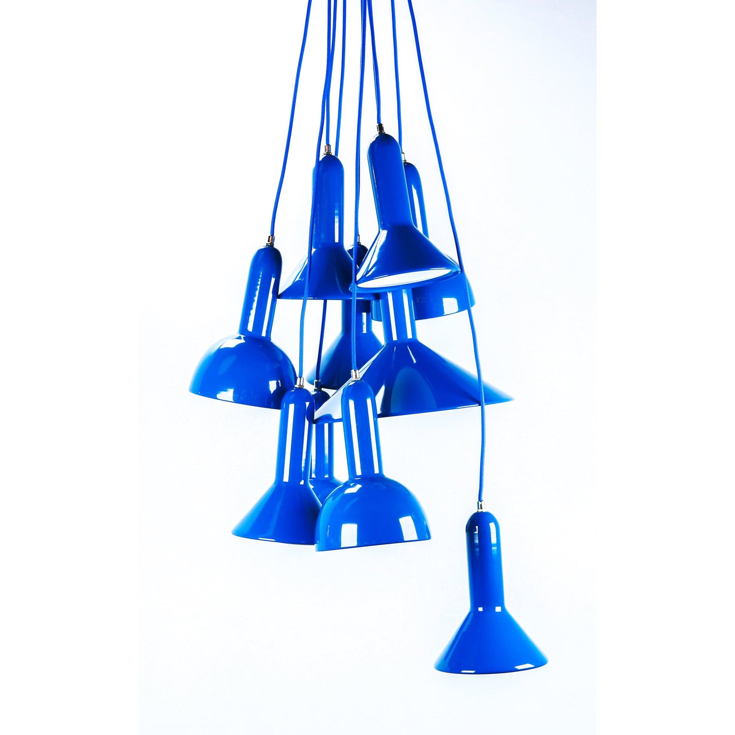 Lámpara Techo Azul 10L E27 40W