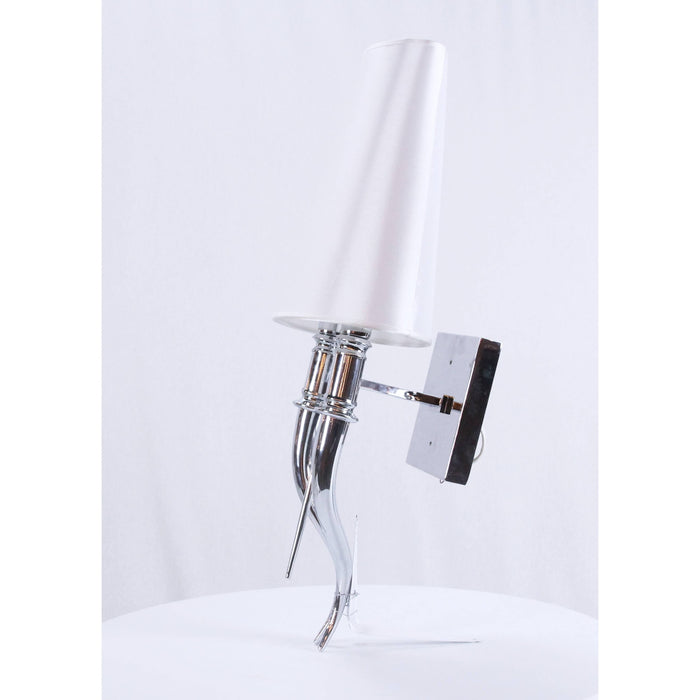 LAMP. PARED CROMO 2L E14 11W