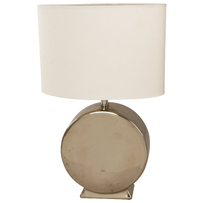 LAMP. MESA CROMO 1L E27 60W