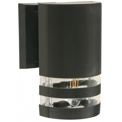 LAMP. EXT. PARED NEGRO 1L E27 10W