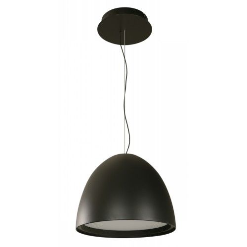 LAMP. LED COLGANTE NEGRO 30W 100-240V 3000K