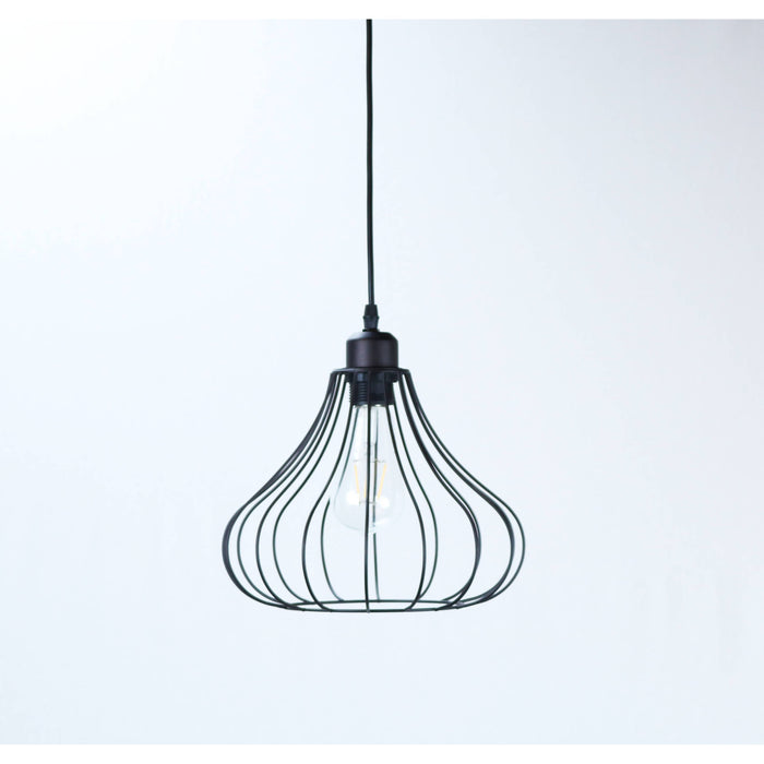 LAMP. TECHO OXIDO 1L E27 60W