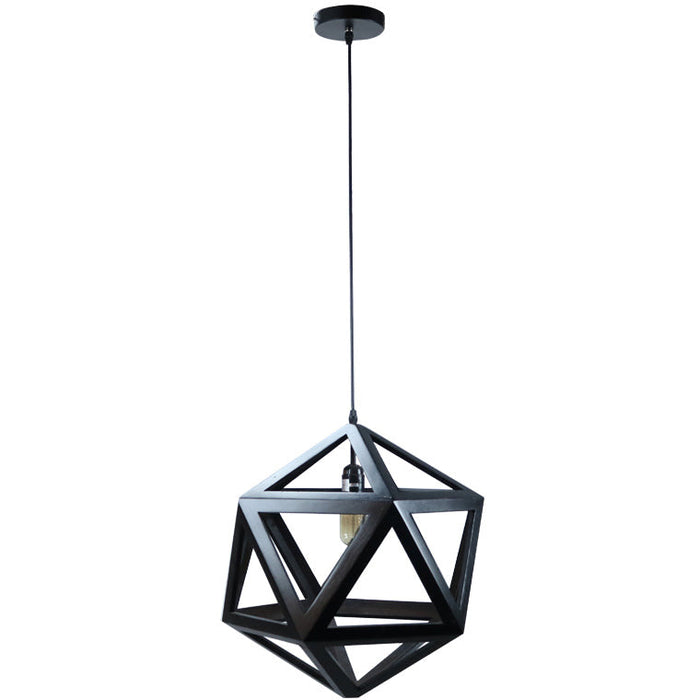 LAMP. TECHO CHOCOLATE 1L E27 60W