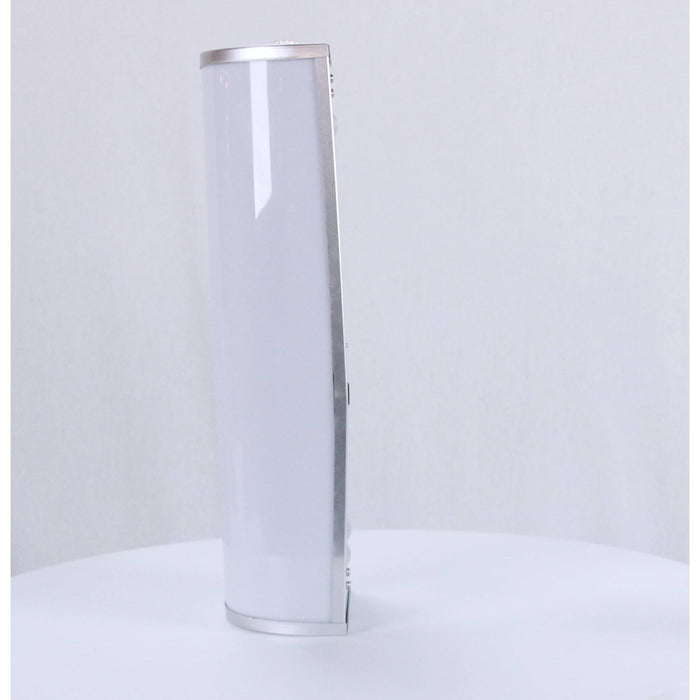 LAMP. PARED PLATEADO 2L E27 11W 120V 6400K (I/B)