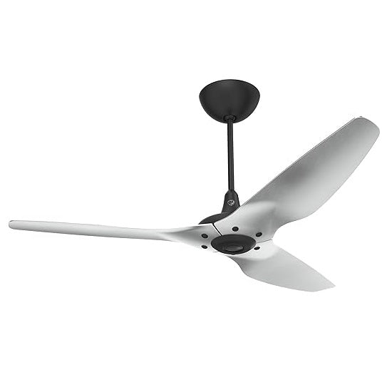 VENTILADOR DE TECHO HAIKU NEGRO 60" ( ASPAS ALUMINIO CEPILADO)
