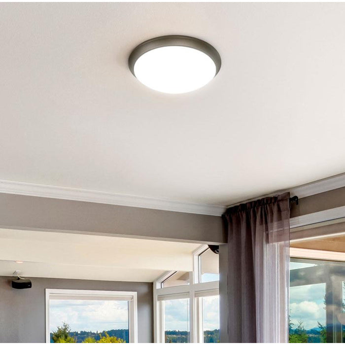 LAMP. LED TECHO BRONCE 1L 18W 100-277V 6000K