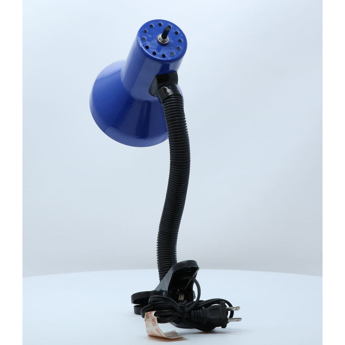 LAMP. ESCRITORIO DE HORQUILLA AZUL Y NEGRO 1L E27 40W