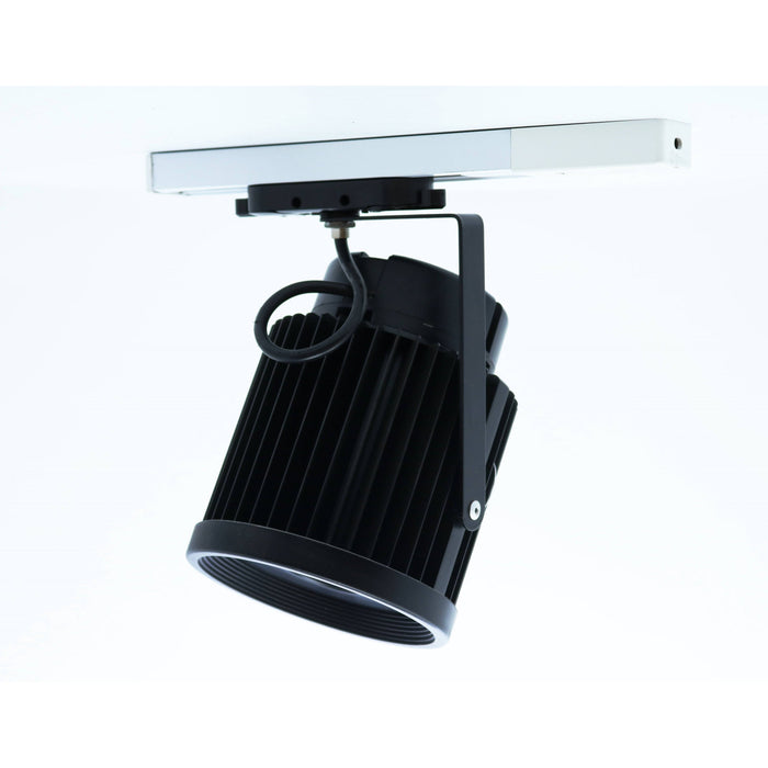 LAMP. LED TECHO RIEL NEGRO 1L 30W 100-277V 3000K