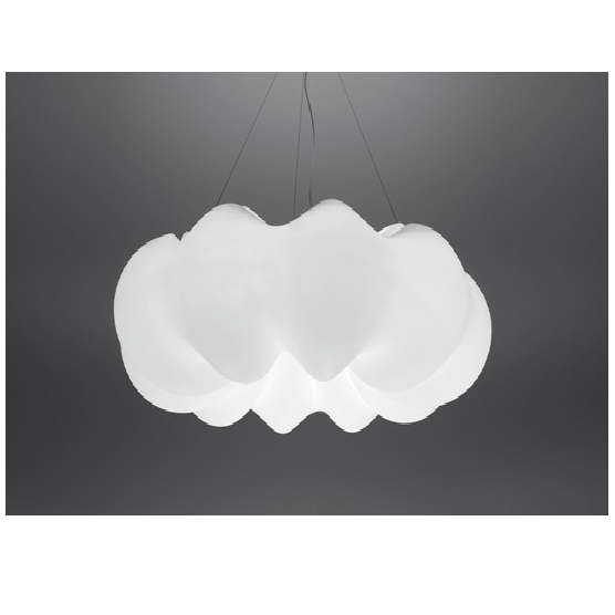 LAMP. COLGANTE NUBOLI BLANCO 6L 2G11 55W