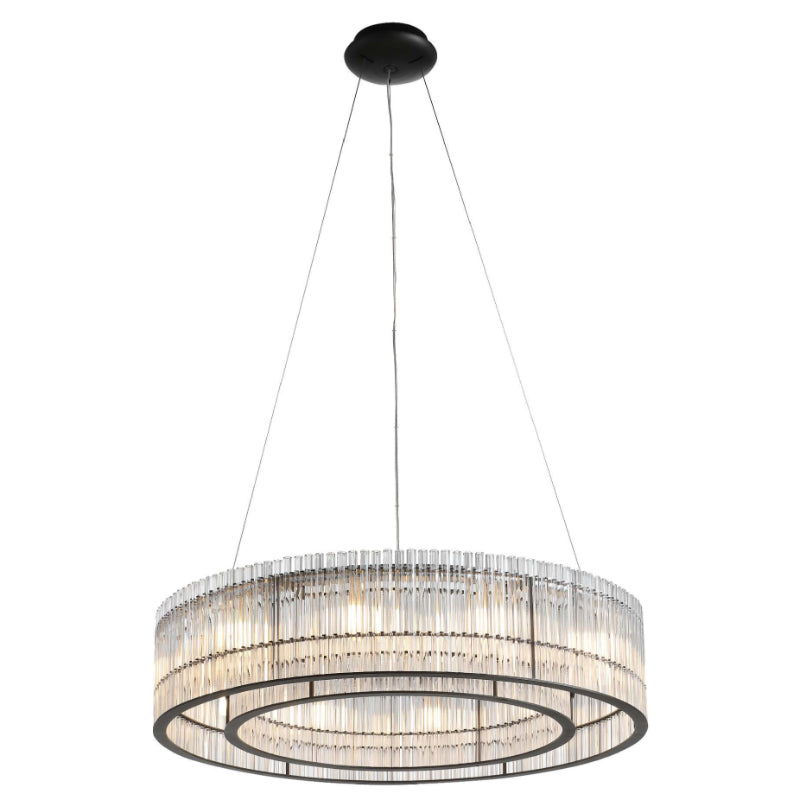 LAMP. COLGANTE NEGRO 10L G9 40W