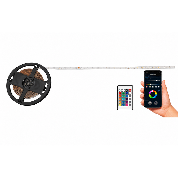 Cinta Luminosa LED Smart RGB 10M 7W con App Tuya y Control Remoto