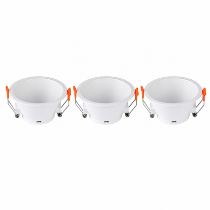 LAMP. EMPOTRABLE BLANCO 1L GU10 7W 3 PIEZAS