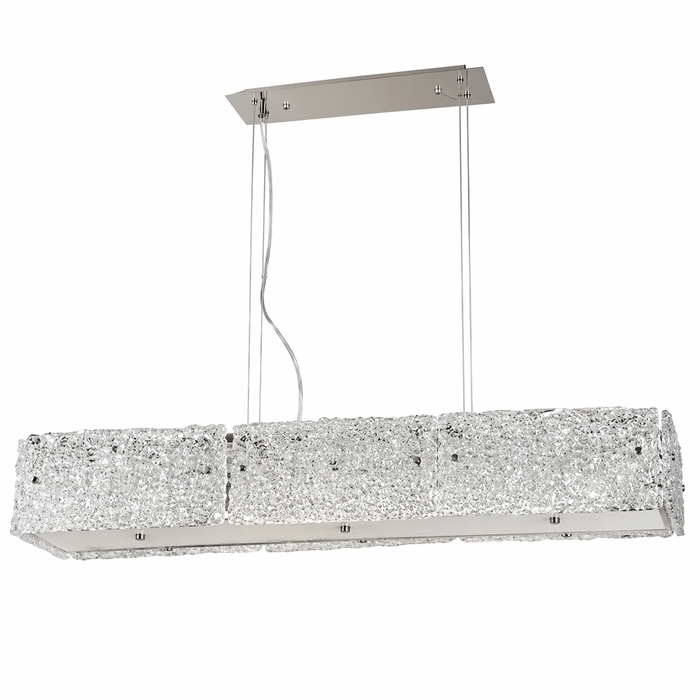LÁMPARA TECHO CROMO 6L E14 40W