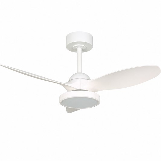 VENTILADOR LED TECHO BLANCO 40" DC 22W 100-240V 3000-4000-6500K C/R