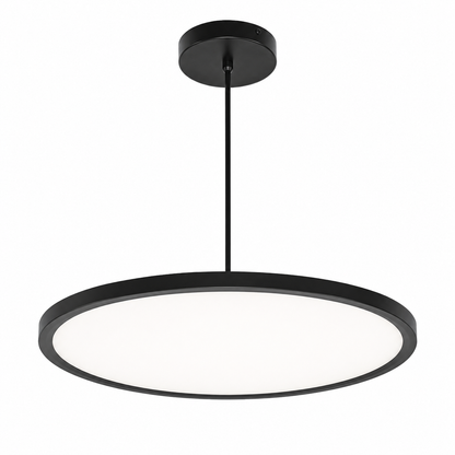 LAMP. LED COLGANTE NEGRO 36W 120-277V 3000K DIMEABLE