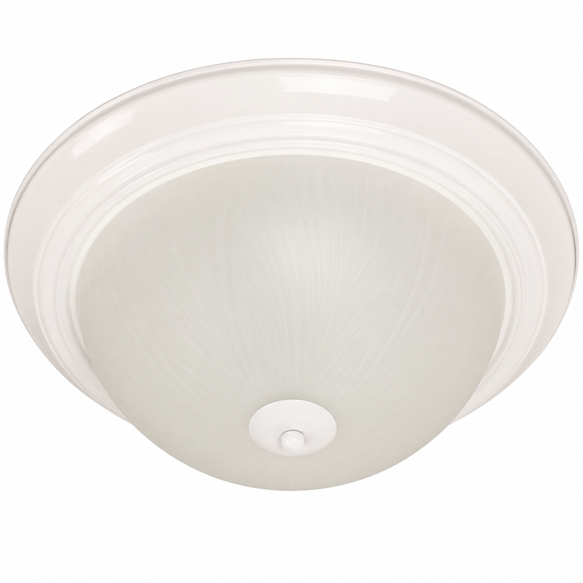 LAMP. TECHO BLANCO SATINADO 2L E27 60W